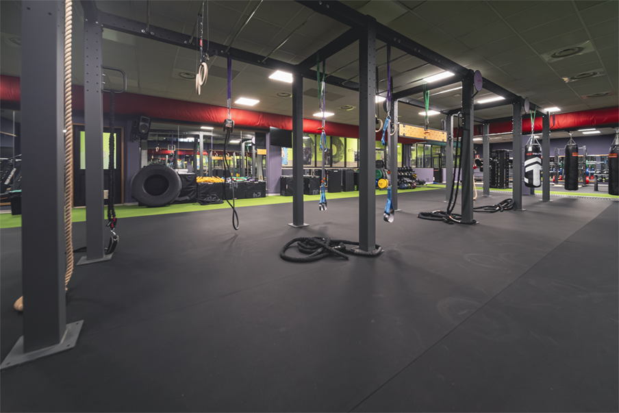 hyrox omniafit porpora torino rack